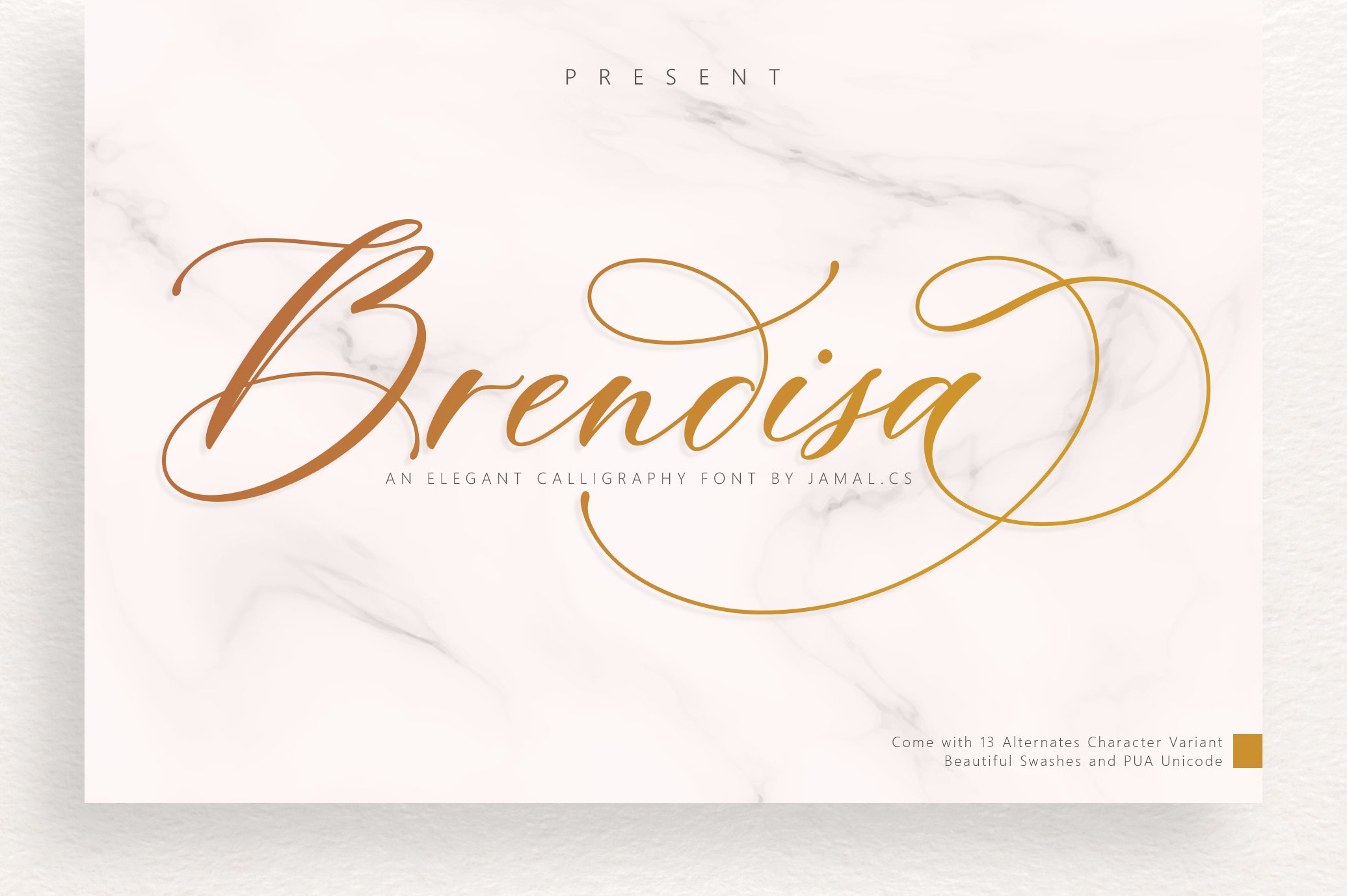 Brendisa Script cover image.