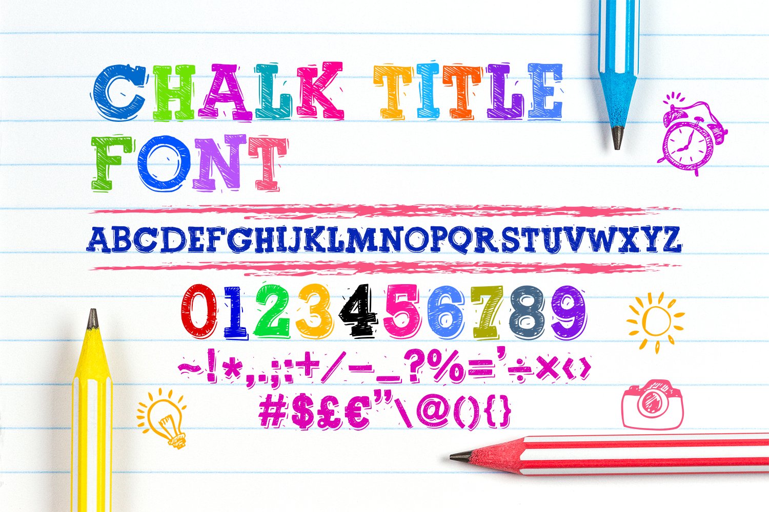 Chalk Title Font cover image.