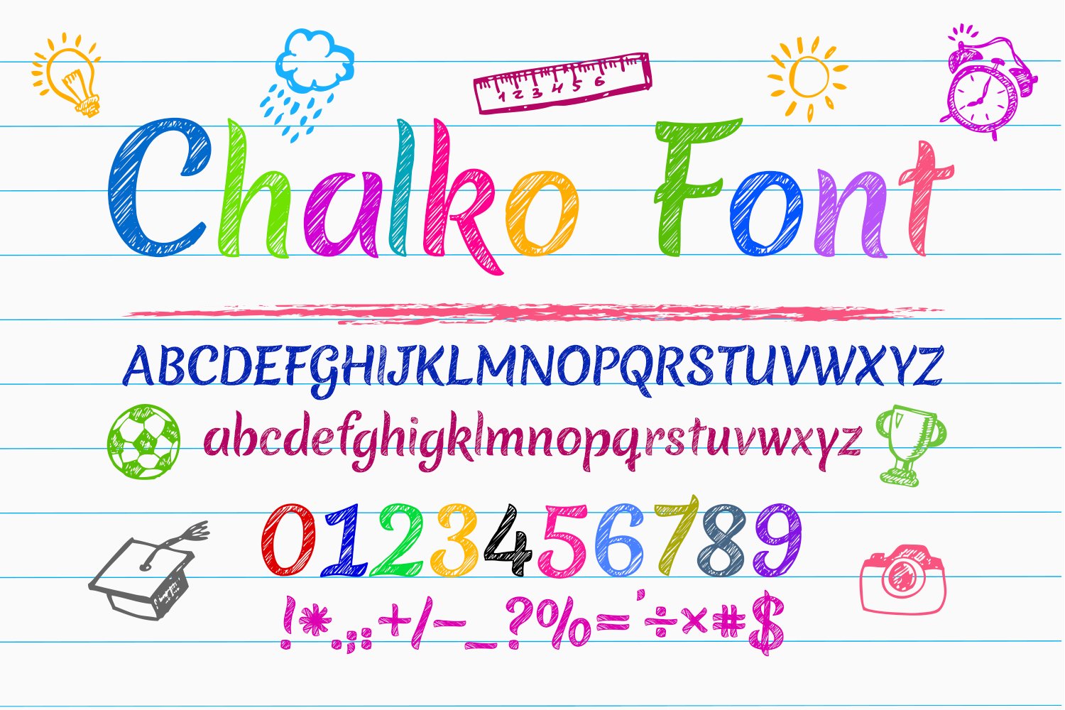 Chalko Font cover image.