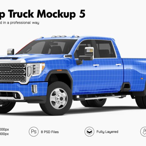Pickup Truck Mockup 5 cover image.