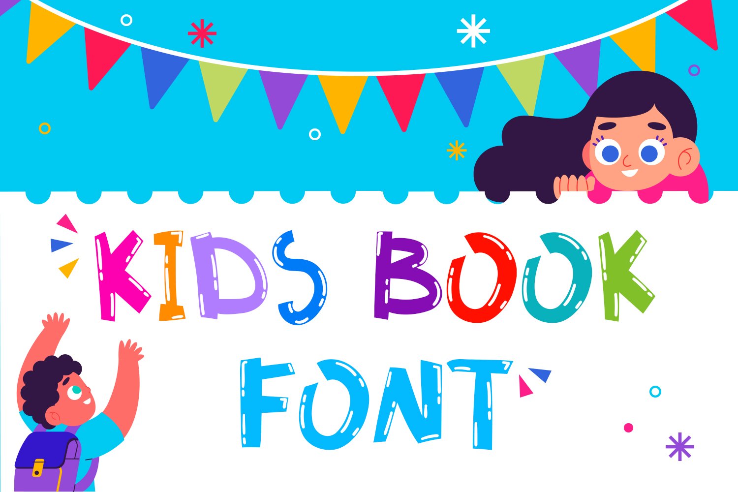 Kids Book Font cover image.