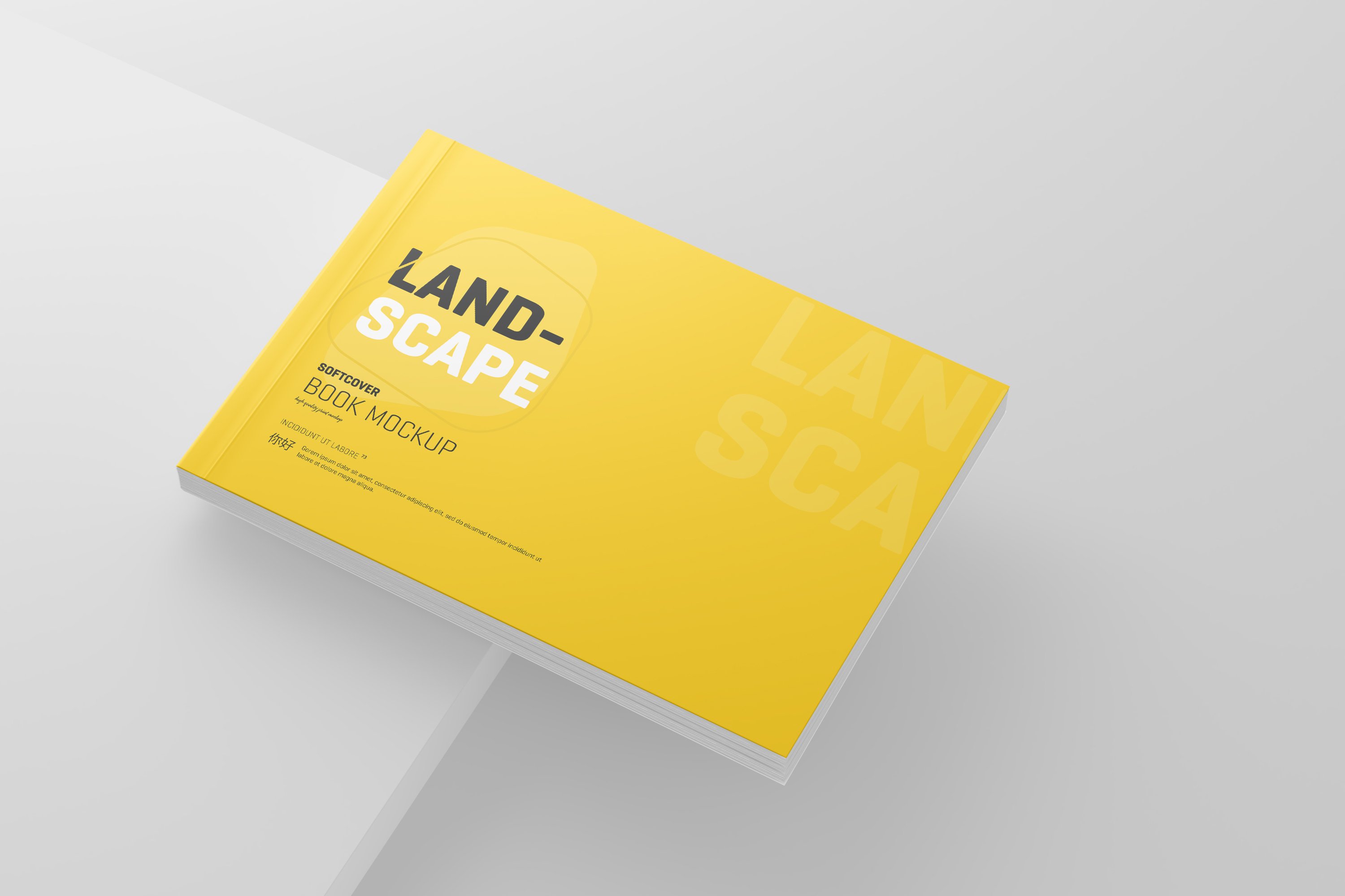 01 landscape softcover book mockup preview 905