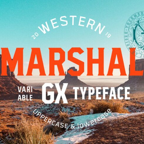 Marshal Variable Typeface cover image.