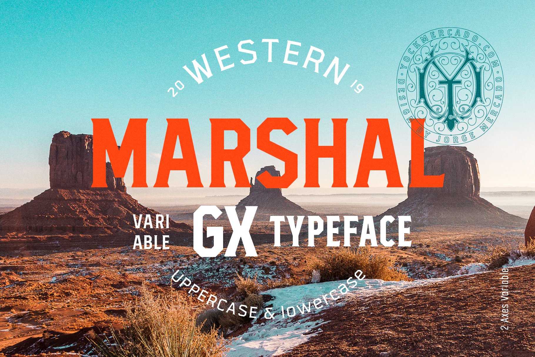 Marshal Variable Typeface cover image.