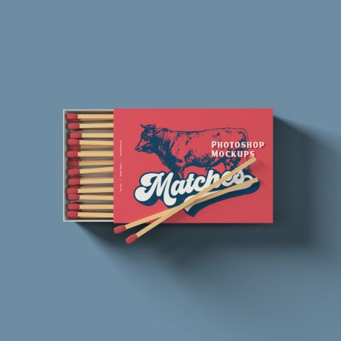 Matches Box Mockups cover image.