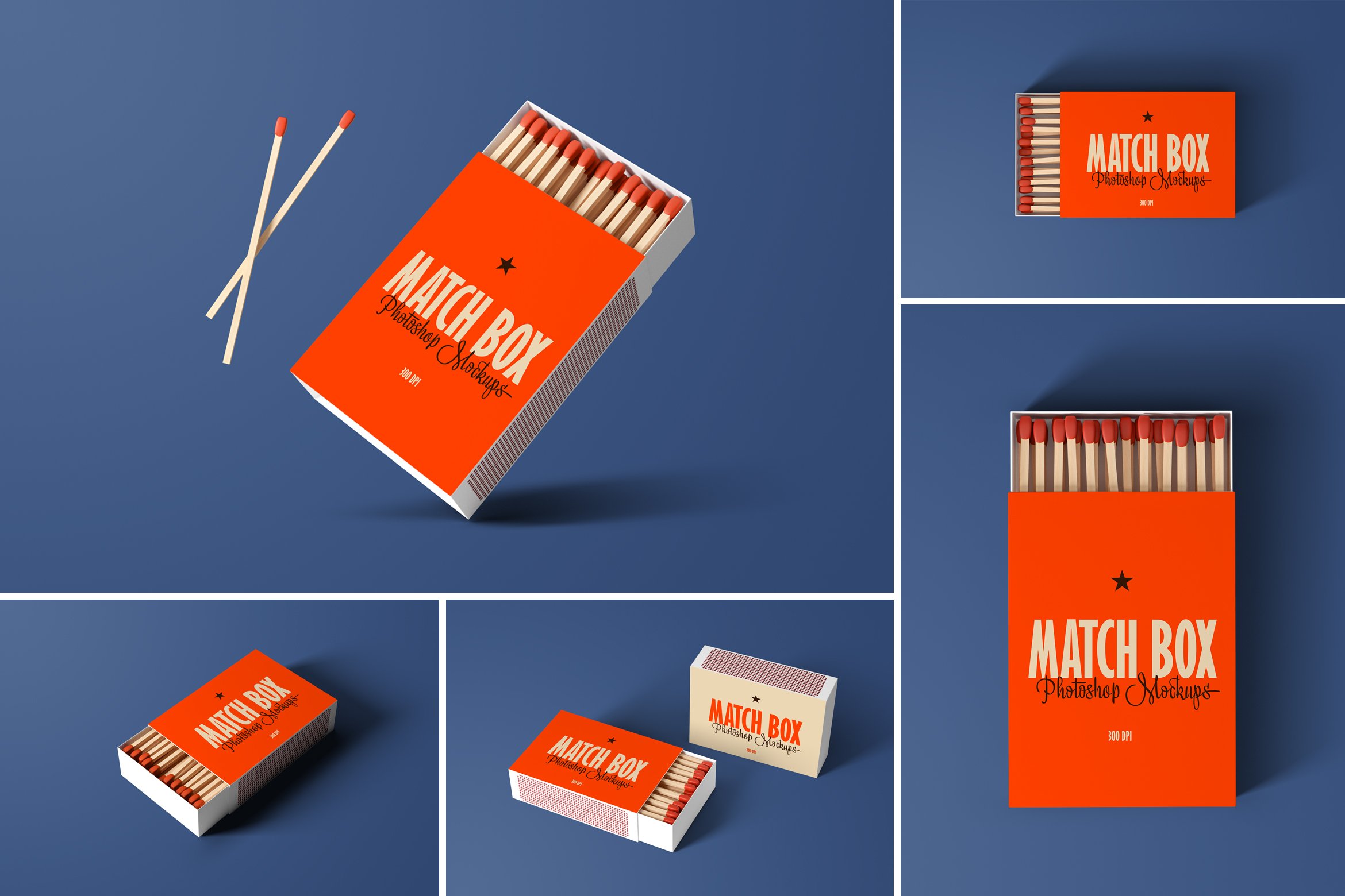 Matches Box Mockups cover image.