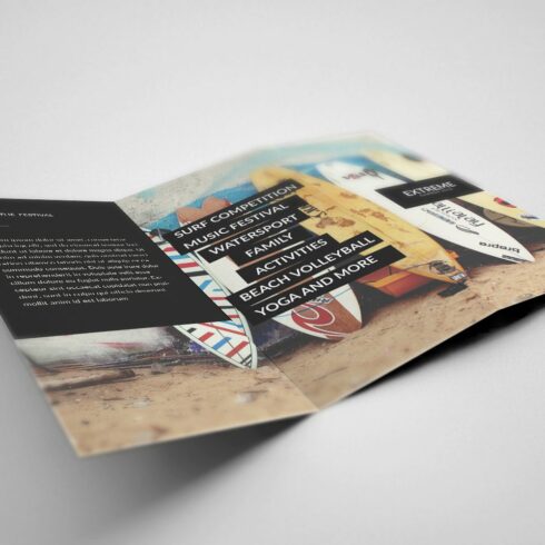 Event Tri-Fold Brochure cover image.