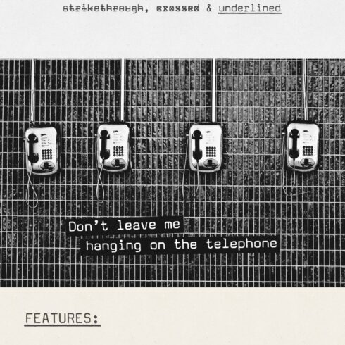 Amateur Typewriter monospaced font cover image.
