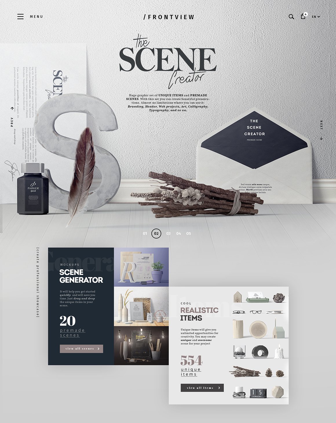 50%OFF The Scene Creator - Frontview preview image.