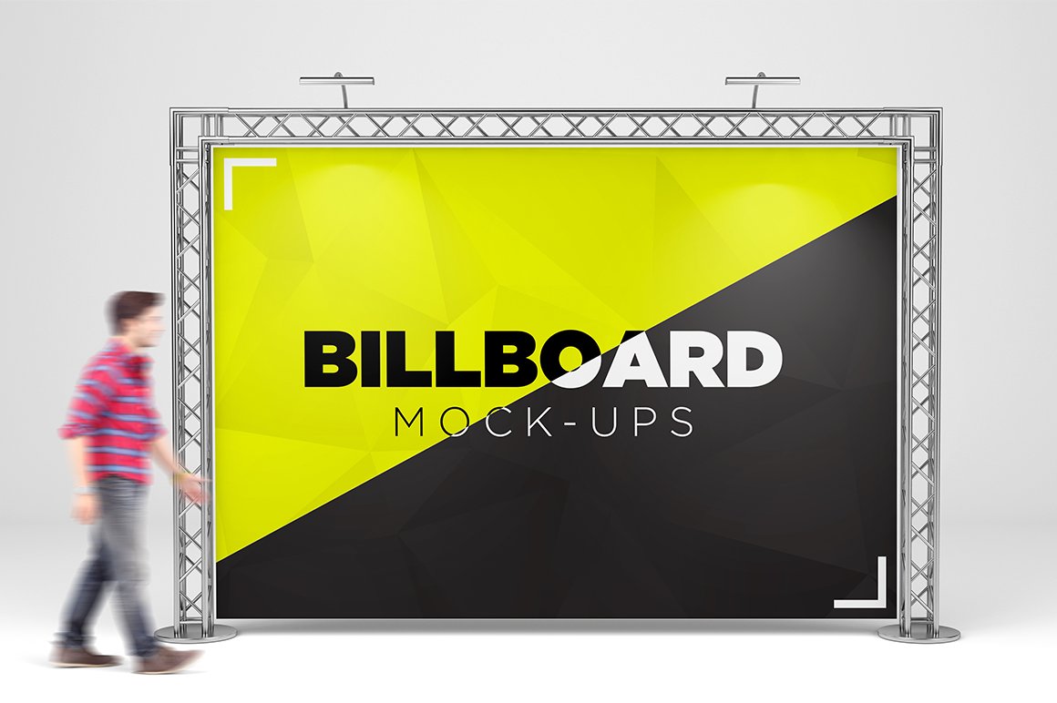 Billboard Trade Exhibition Mock-Up preview image.