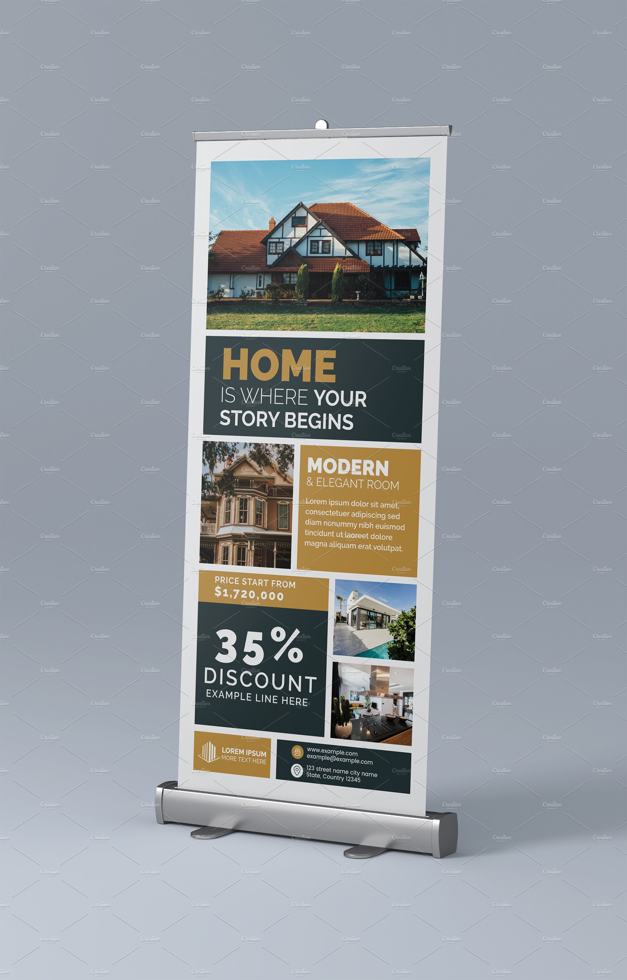 Property Sale Roll-up Banner preview image.