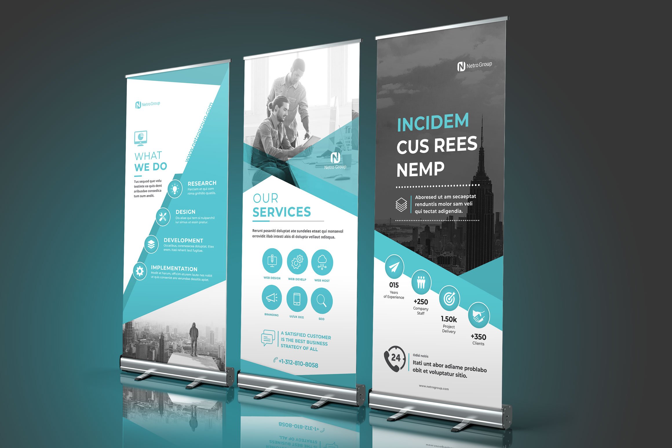 Business Roll-Up Banner preview image.