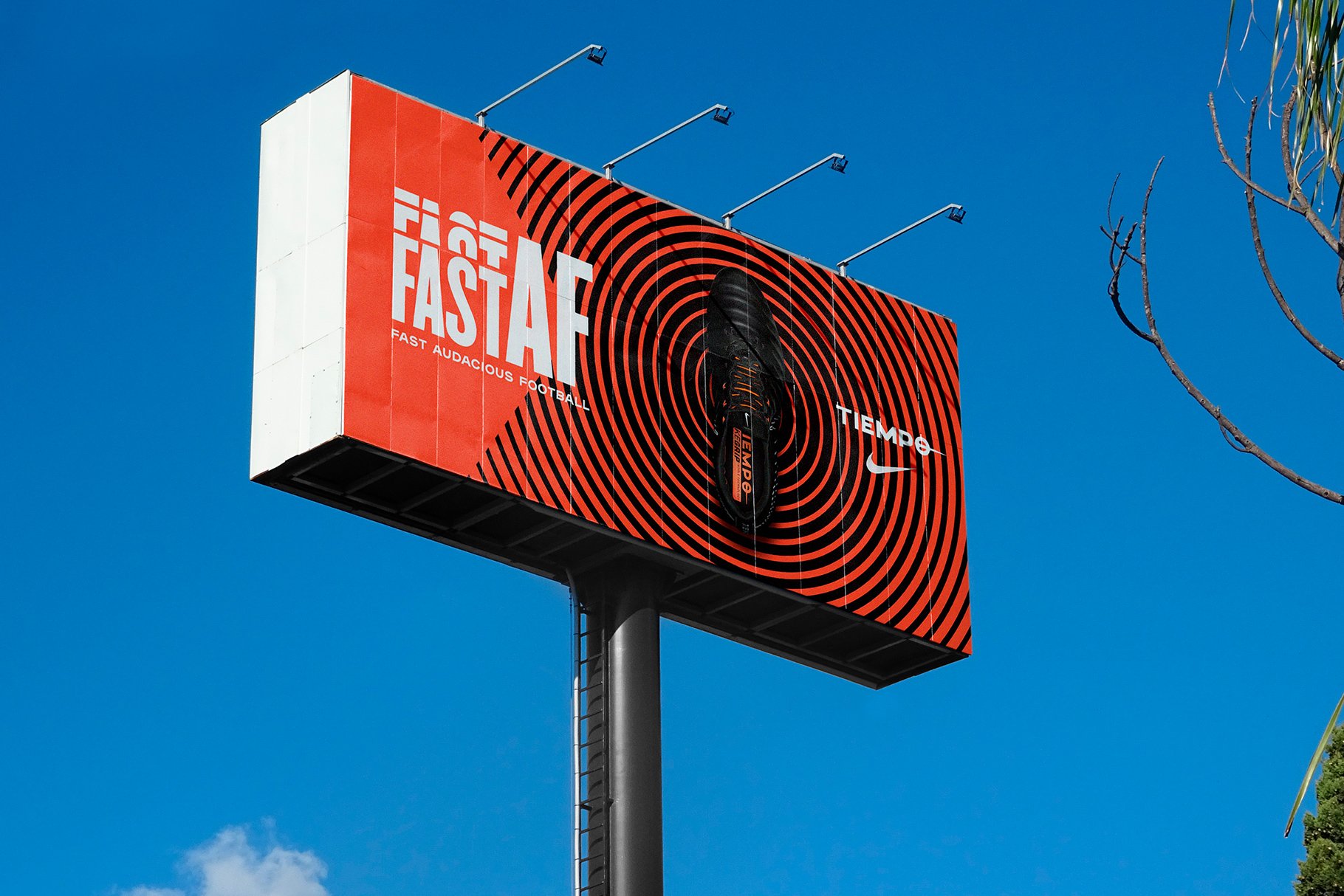 Billboard Urban Street Mockup - PSD preview image.