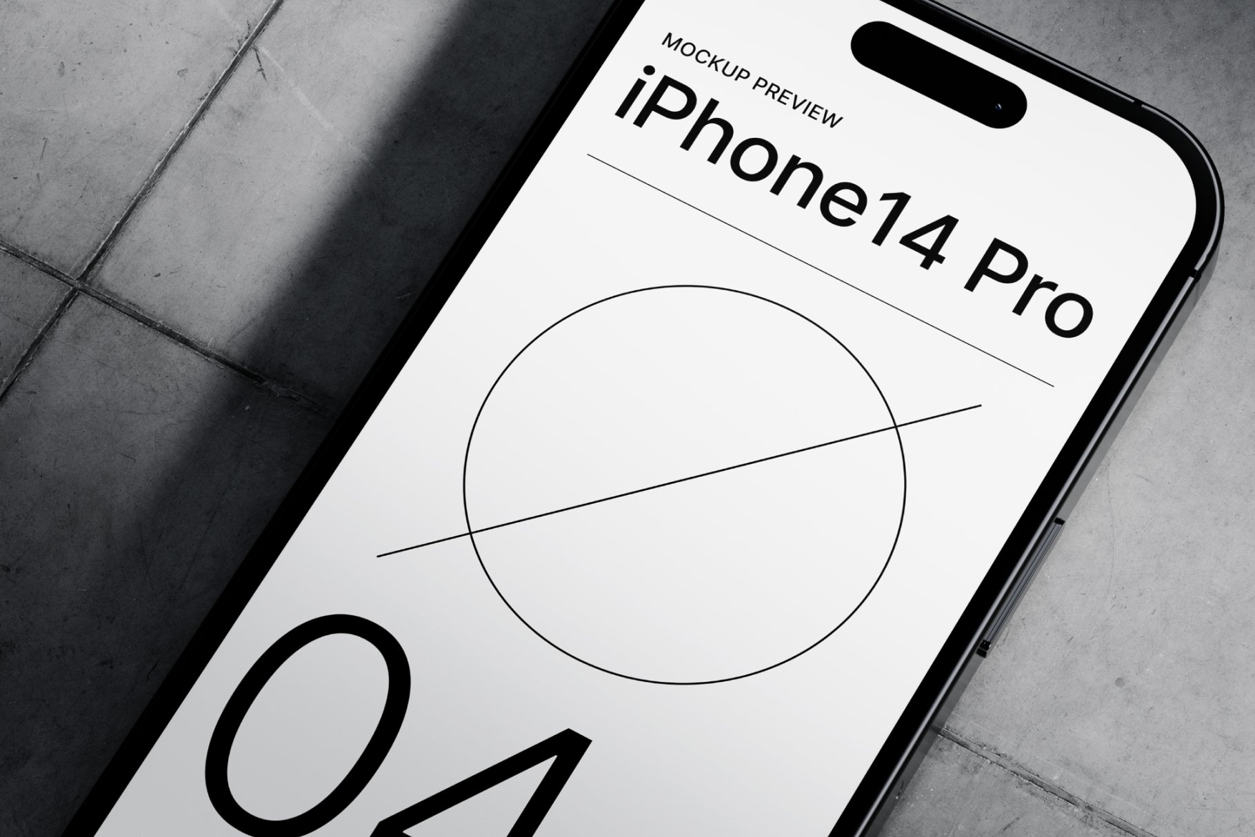 iPhone14 Pro - Mockup 04 preview image.