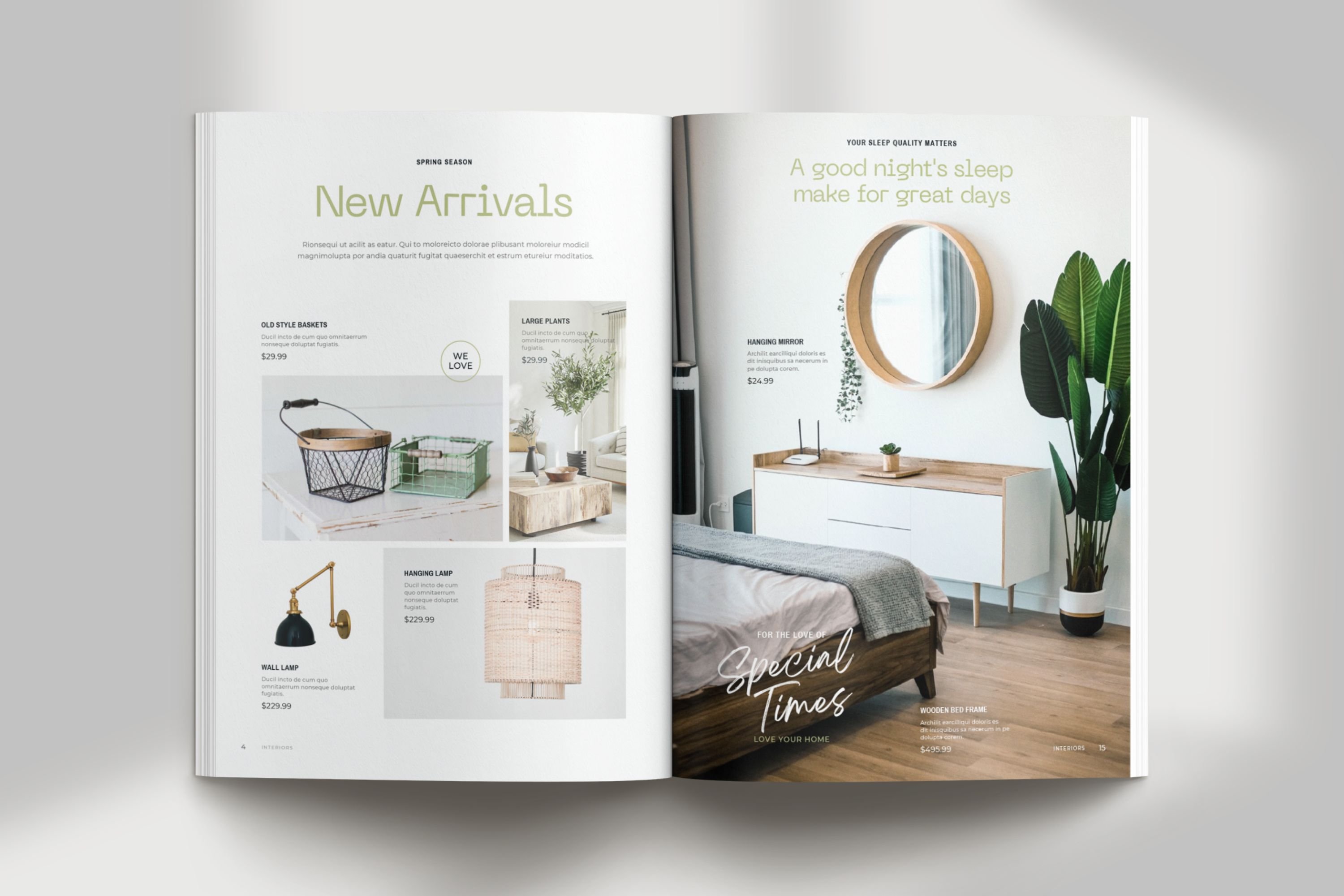 Product Catalog - Canva preview image.