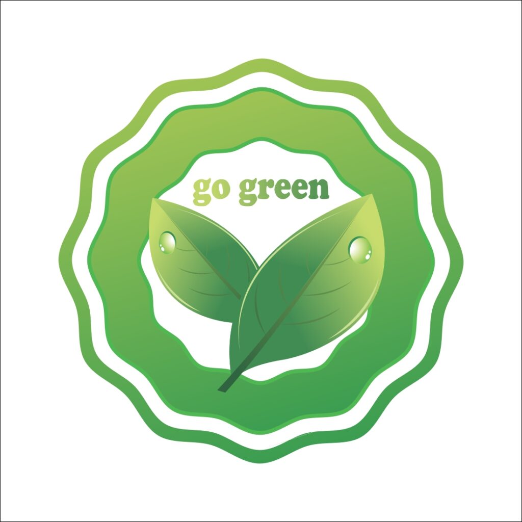 go green logo - MasterBundles