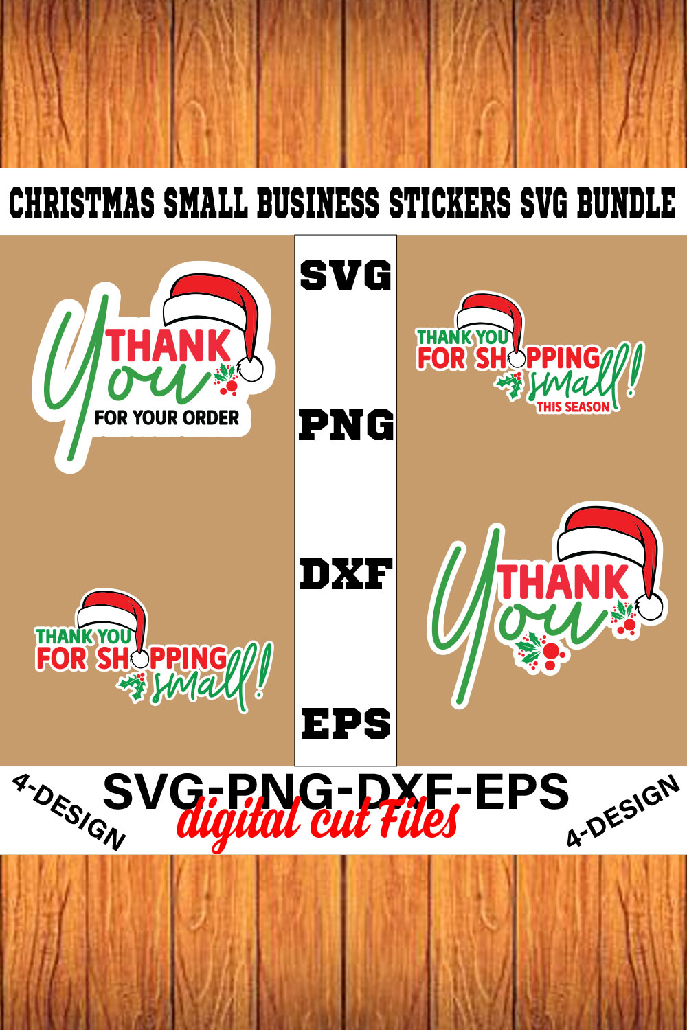 Christmas SVG Bundle Funny Christmas SVG Cut File Cricut Clip art Commercial Use Holiday SVG Christmas Sayings Quotes Winter Volume-15 pinterest preview image.