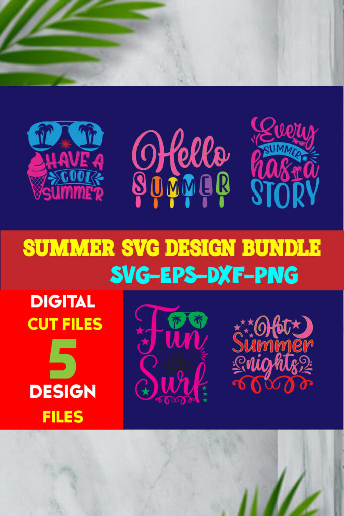 Summer T-shirt Design Bundle Volume-02 - MasterBundles