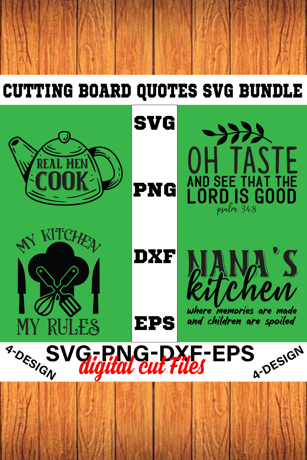 Cutting Board SVG, Kitchen Quotes SVG