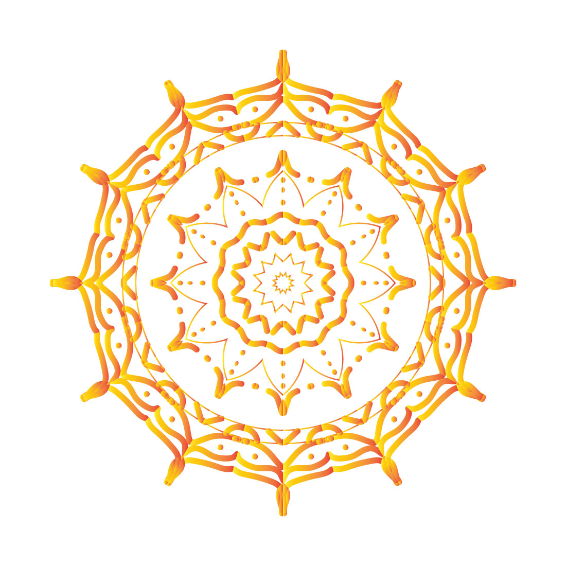 Modern Creative Mandala Design 03 cover image.