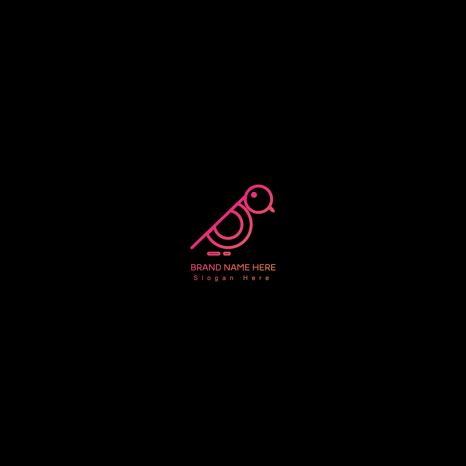 Bird Logo Design preview image.