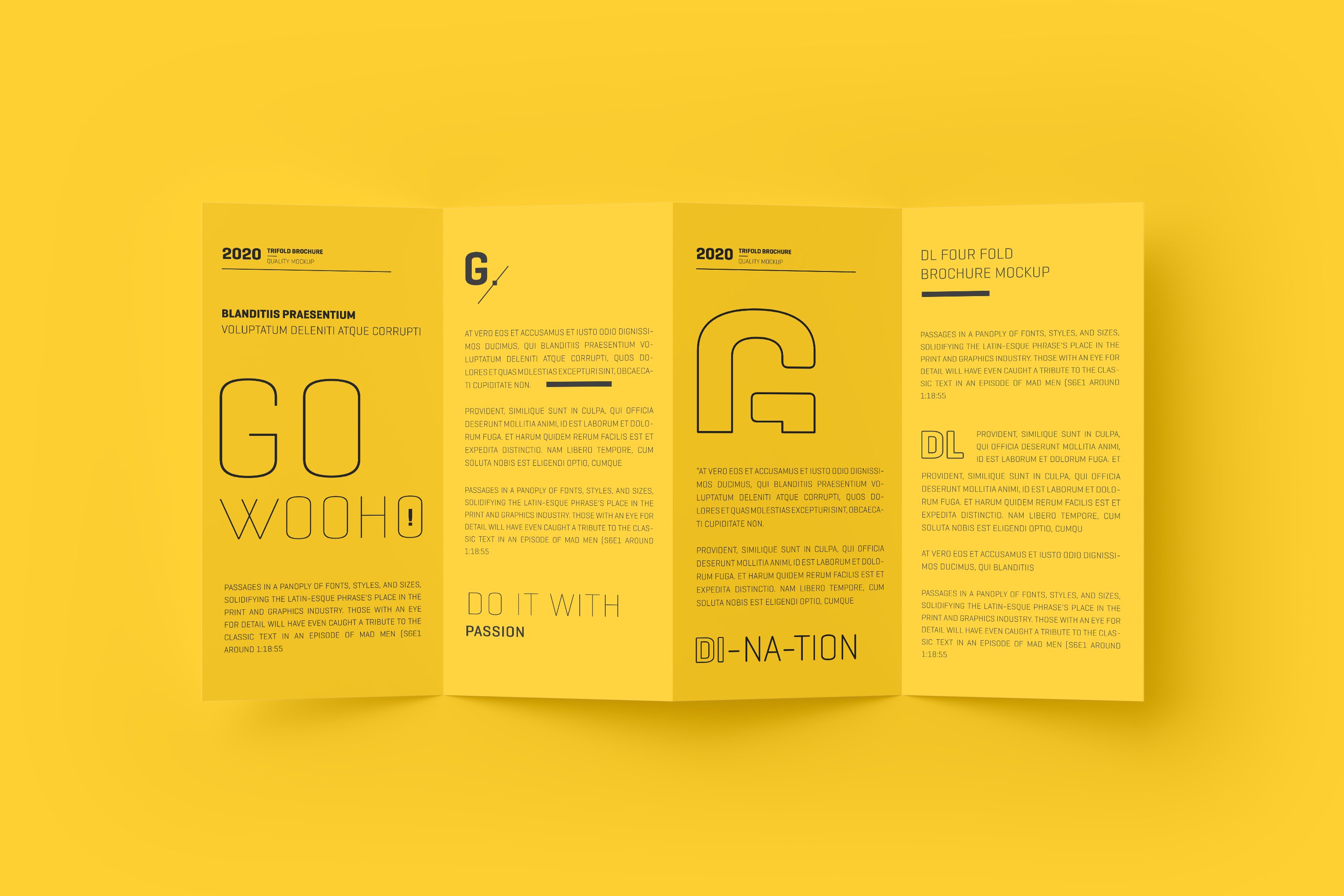 02 dl four 4 fold brochure mockup 285