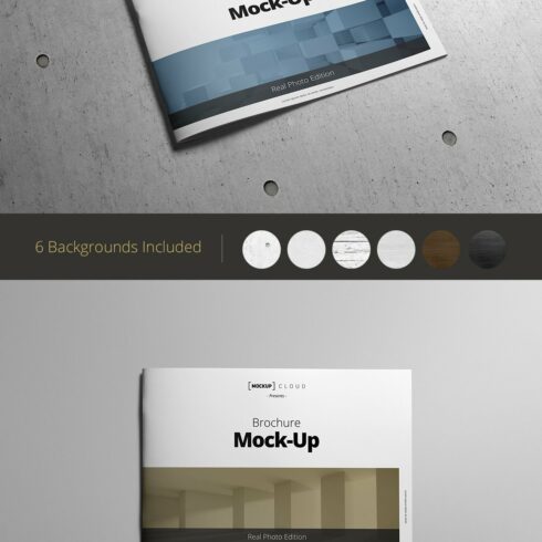 Brochure Mock-Up / A4 Landscape cover image.