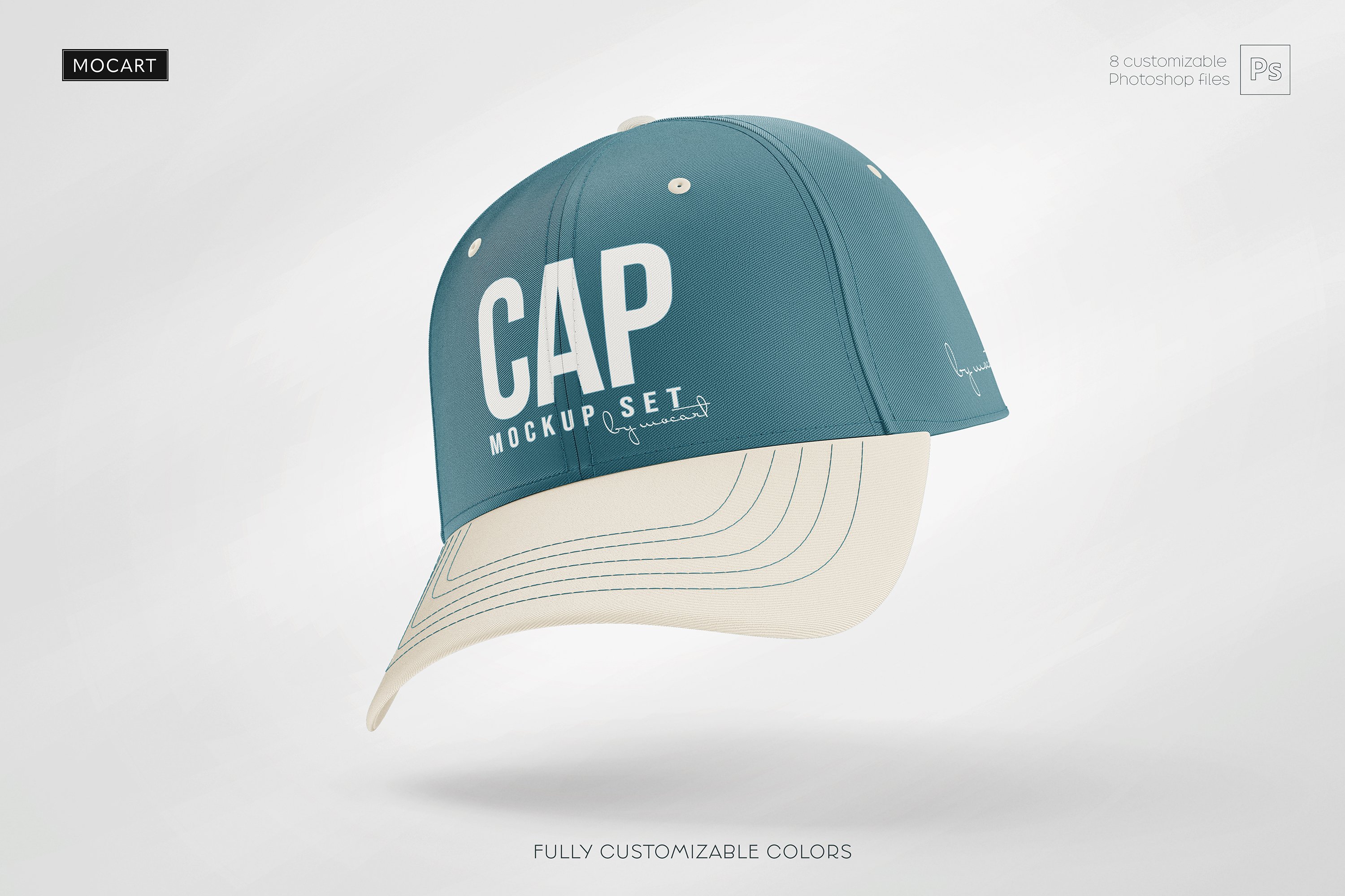 Polo Cap Mockup Set v.2 preview image.