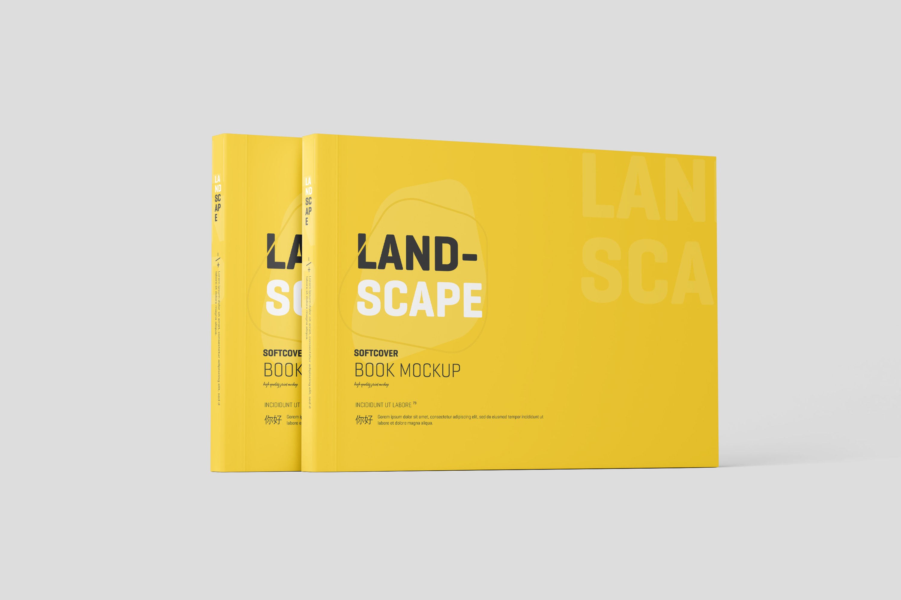 02 landscape softcover book mockup preview 749