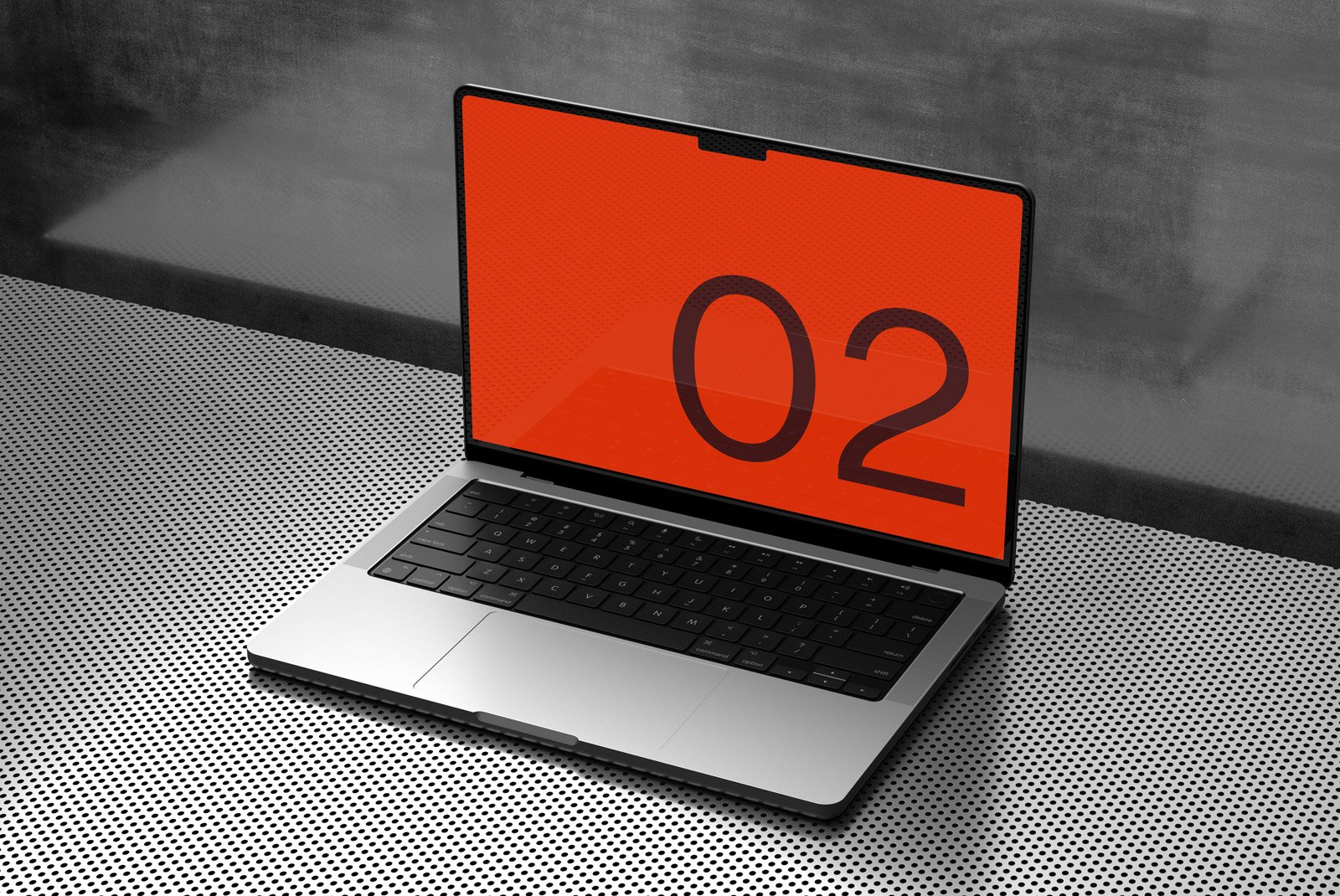 MacBook Pro 02 Standard Mockup preview image.