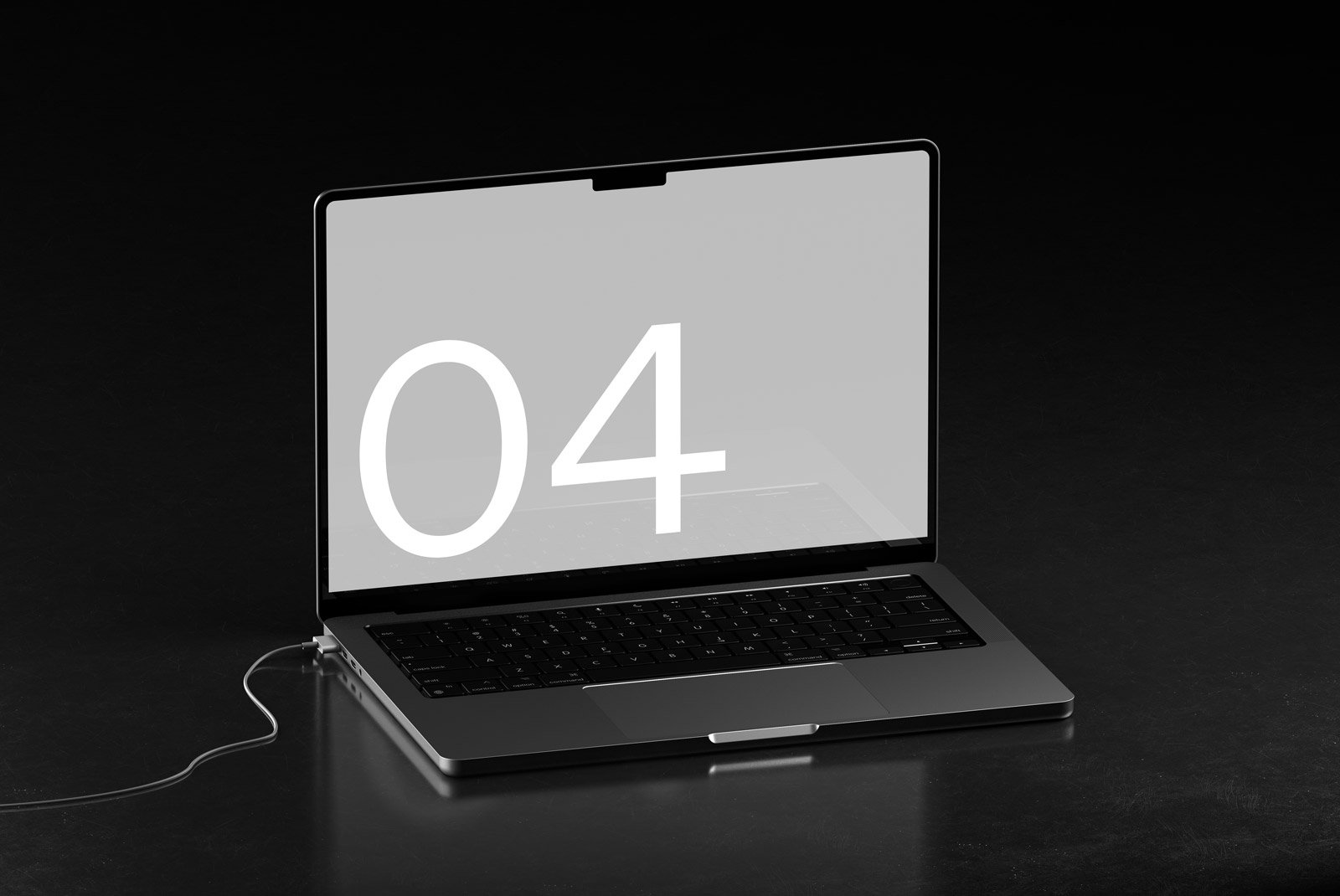 MacBook Pro 04 Standard Mockup preview image.