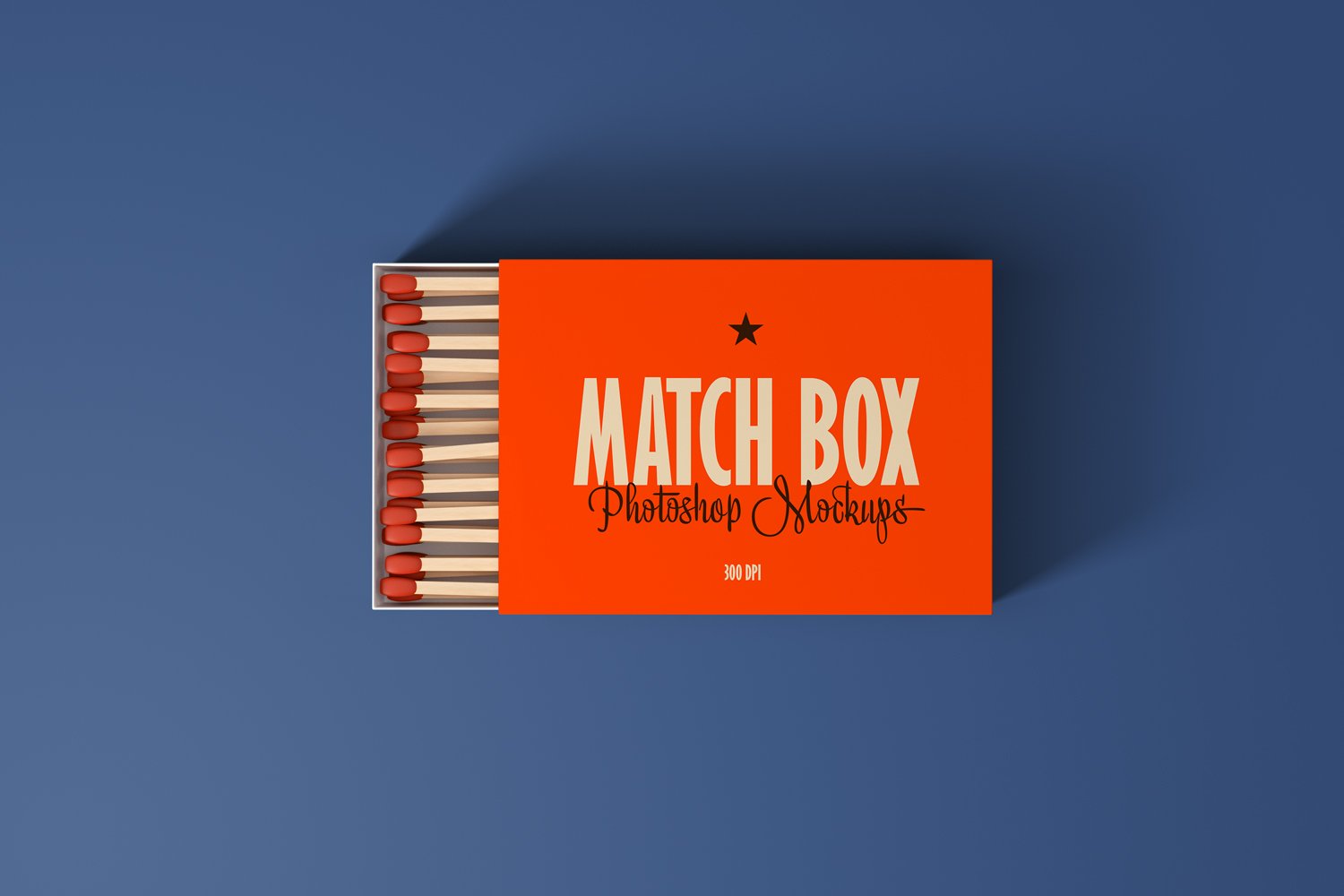 Matches Box Mockups preview image.