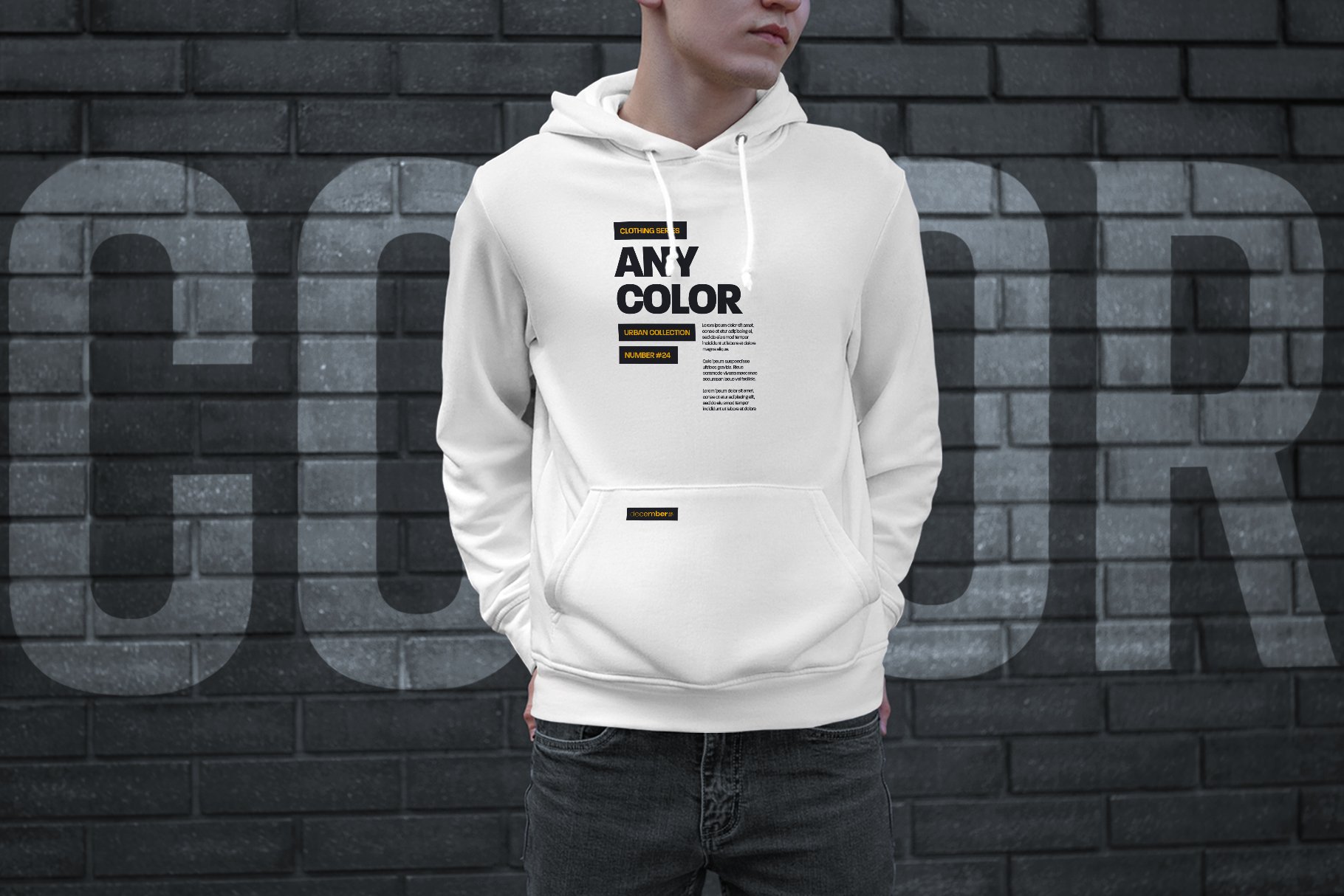 Man Hoodie Mockups / Urban Style preview image.