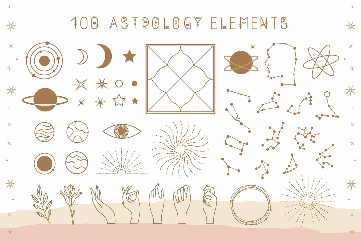 Astrology mystical font – MasterBundles