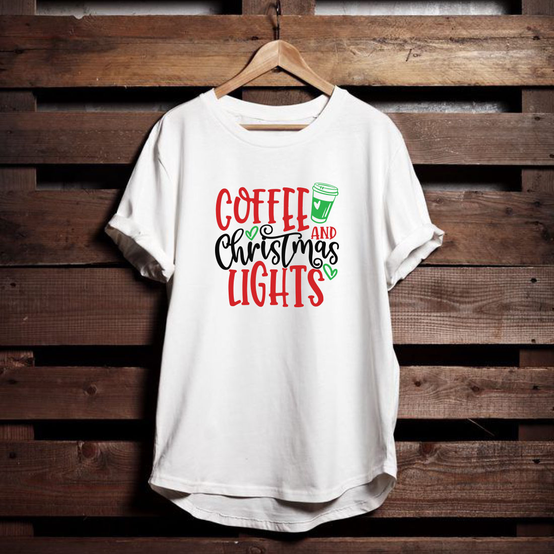 Christmas T-shirt Design SVG Bundle Free Volume-46 preview image.