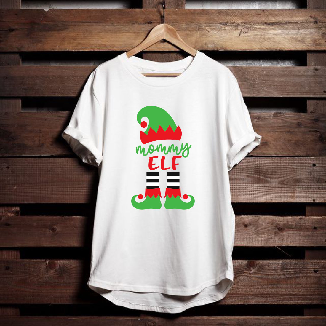 Christmas T-shirt Design SVG Bundle Free Volume-58 preview image.