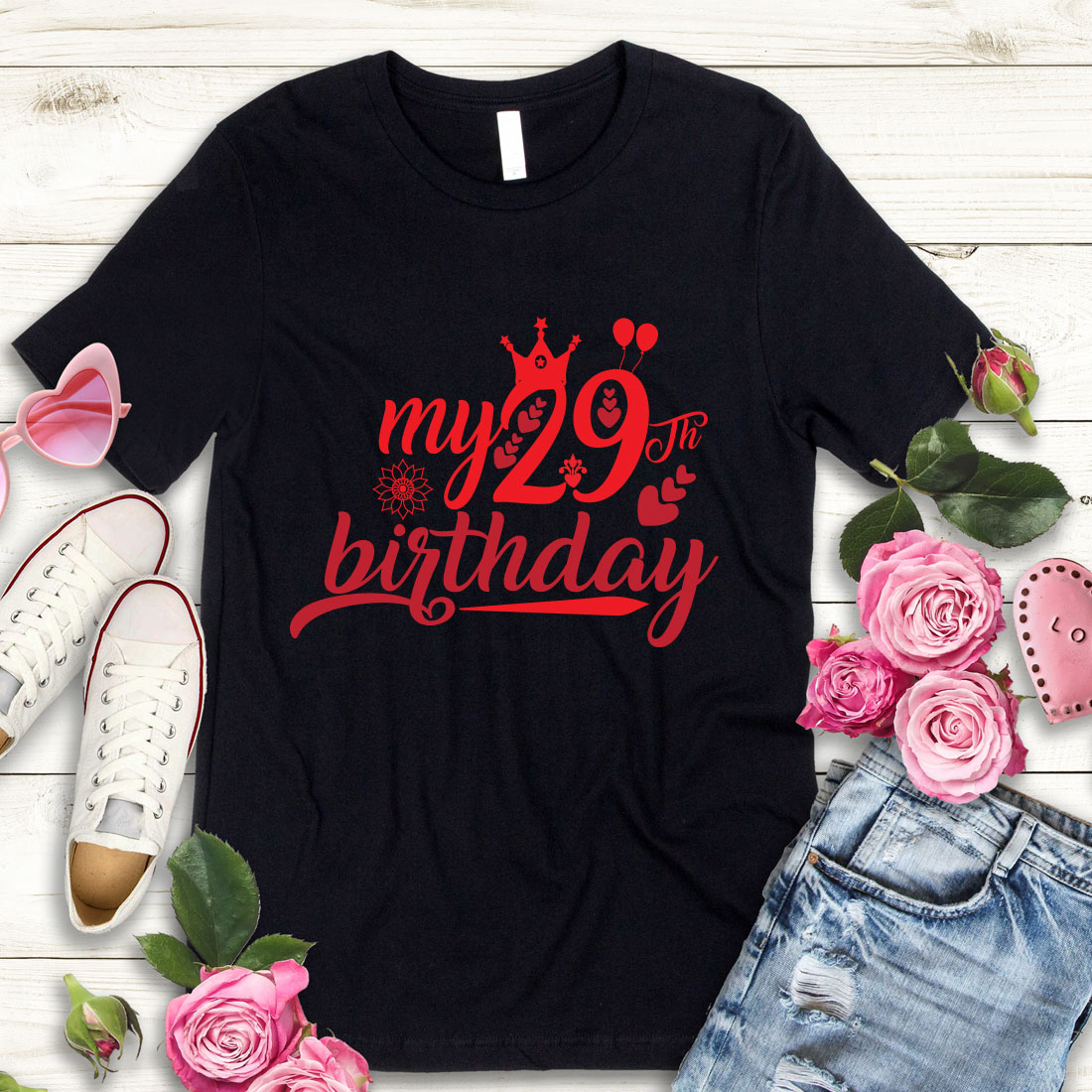 birthday svg design bundle Happy birthday svg bundle hand lettered birthday svg birthday party svg Volume-24 preview image.