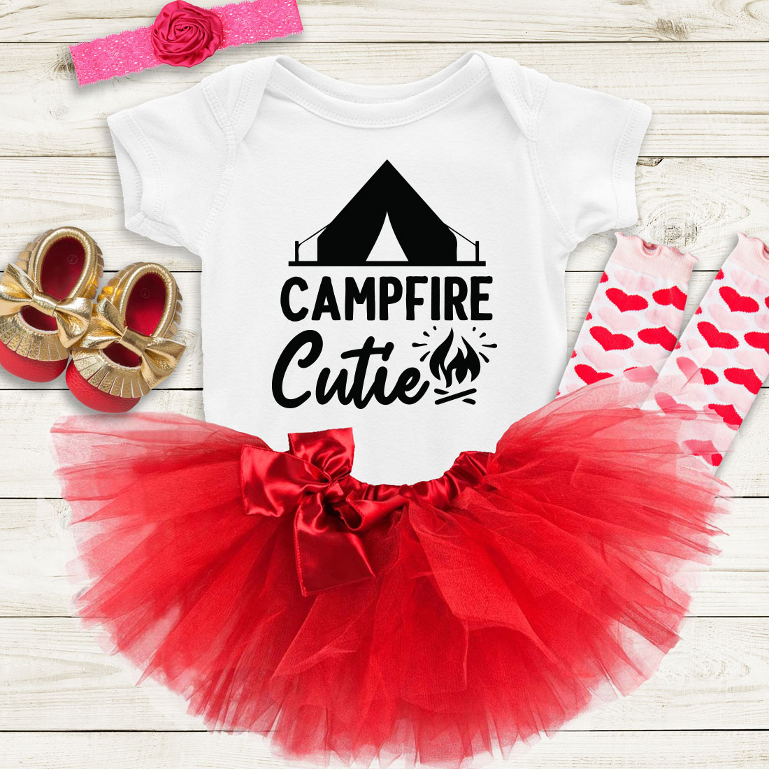 Camping SVG T-shirt Design Bundle Volume-01 preview image.