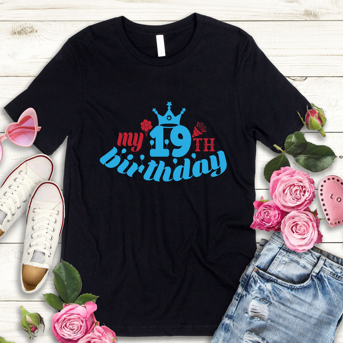 birthday svg design bundle Happy birthday svg bundle hand lettered birthday svg birthday party svg Volume-21 preview image.