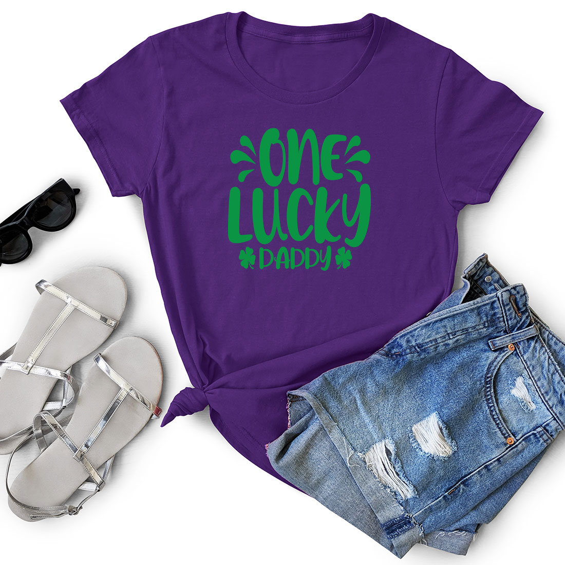 St Patrick Day SVG T-shirt Design Bundle Vol-26 preview image.