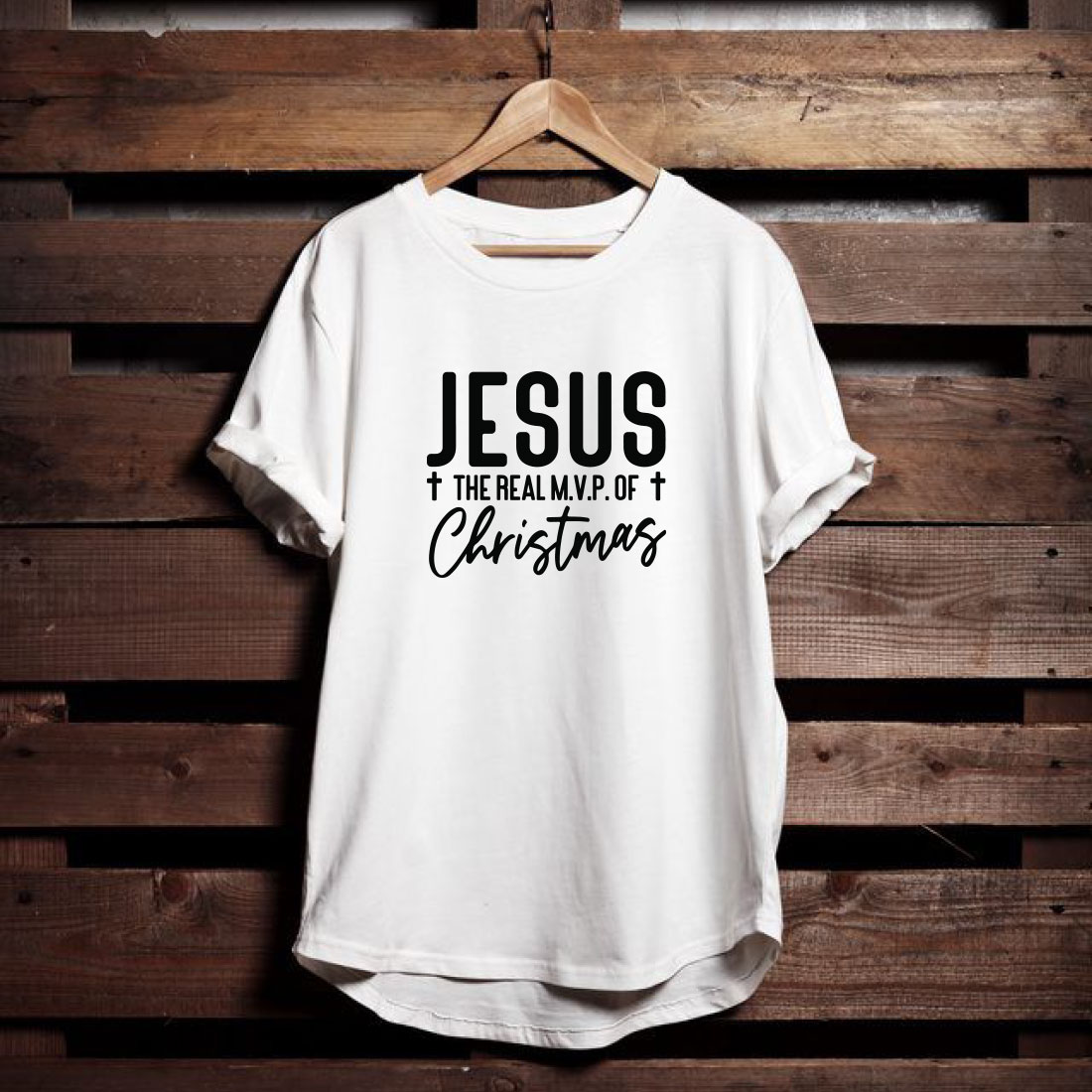 Christmas T-shirt Design SVG Bundle Free Volume-49 preview image.