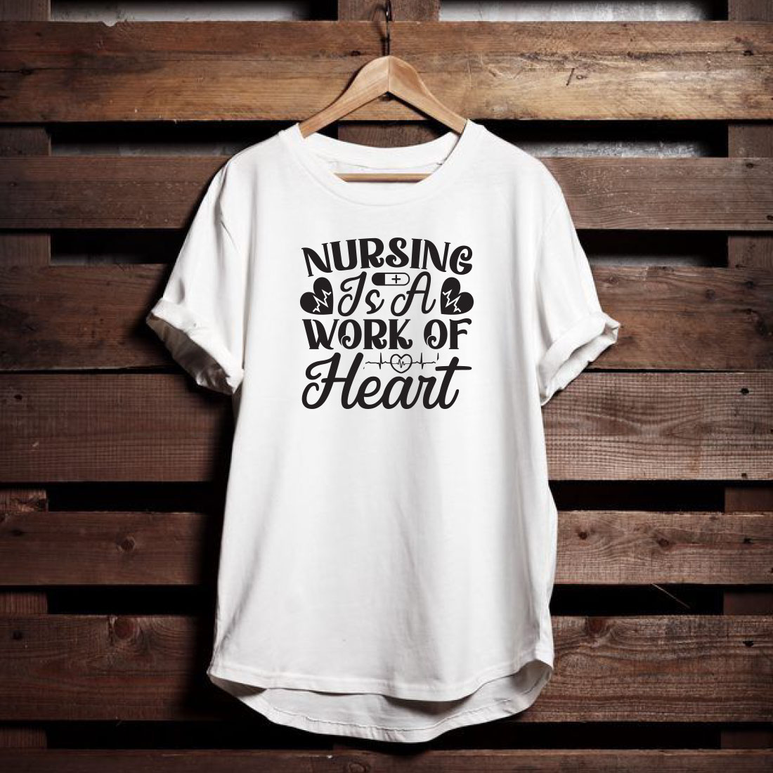 Nurse T-shirt Design Bundle Volume-02 preview image.