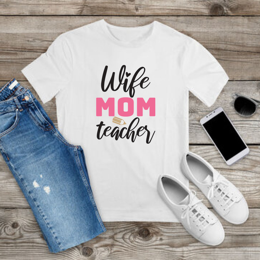 Mothers Day SVG Bundle, Mom life svg, Mama svg, Funny Mom Svg, Blessed mama svg, Mom of boys girls svg-Vol-71 preview image.