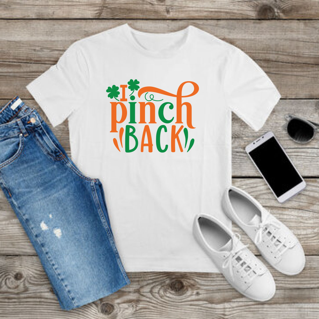 St Patricks Day T-shirt Design Bundle Vol-33 preview image.