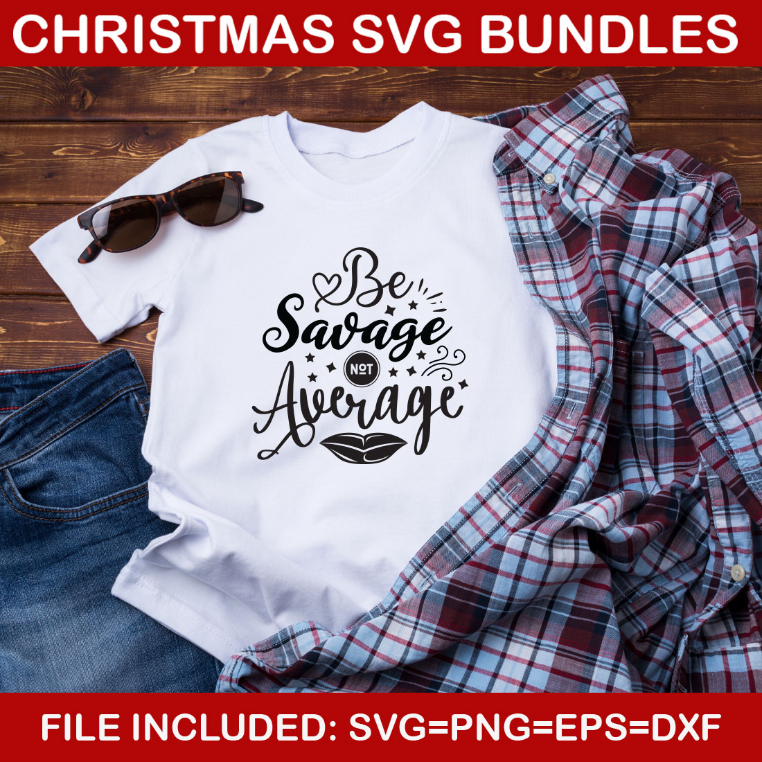 Sassy SVG 06 T-shirt Design Bundle preview image.