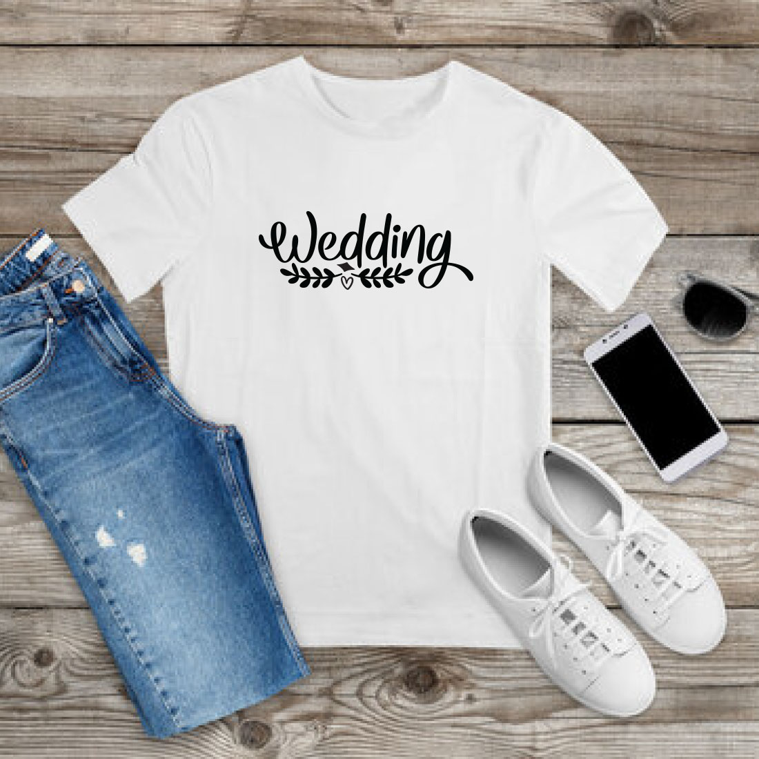 Wedding T-shirt Design Bundle Vol-36 preview image.