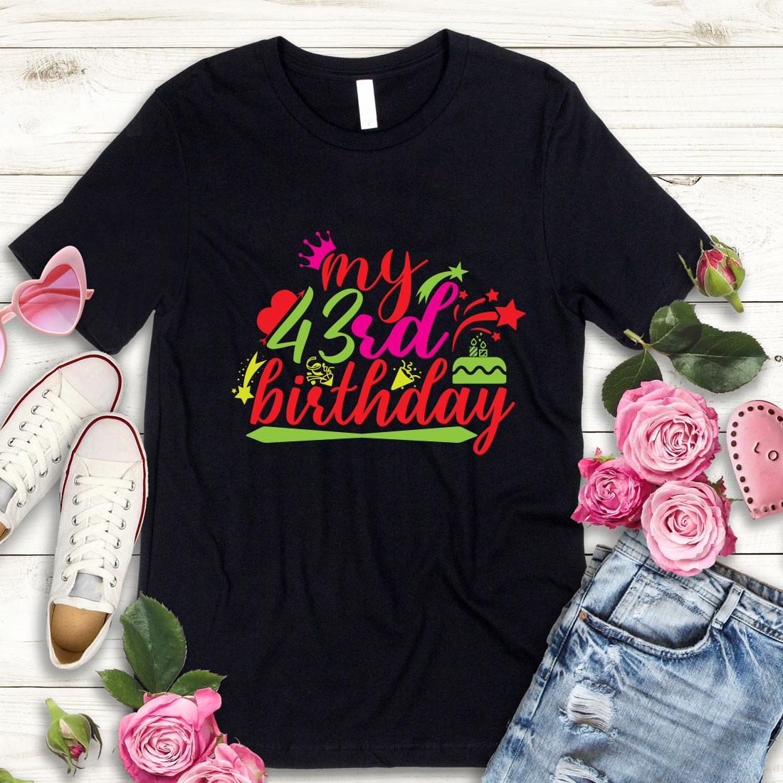 birthday svg design bundle Happy birthday svg bundle hand lettered birthday svg birthday party svg Volume-11 preview image.