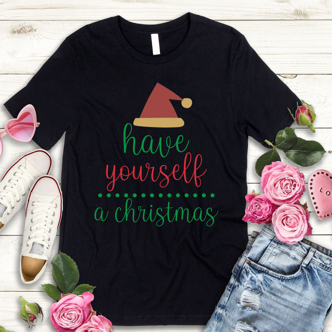 Christmas SVG Bundle Funny Christmas SVG Cut File Cricut Clip art Commercial Use Holiday SVG Christmas Sayings Quotes Winter Volume-05 preview image.