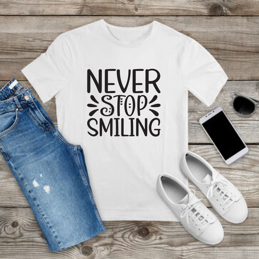 Motivational SVG T-shirt Design Bundle Vol-19 preview image.