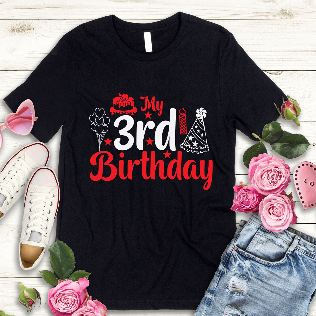 birthday svg design bundle Happy birthday svg bundle hand lettered birthday svg birthday party svg Volume-16 preview image.